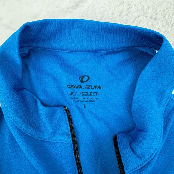 Pearl Izumi Cycling Jersey Women’s Size Large Blue Activewear - Picture 8 of 13